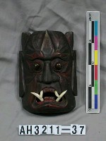 藏品(面具─鬼面)的圖片